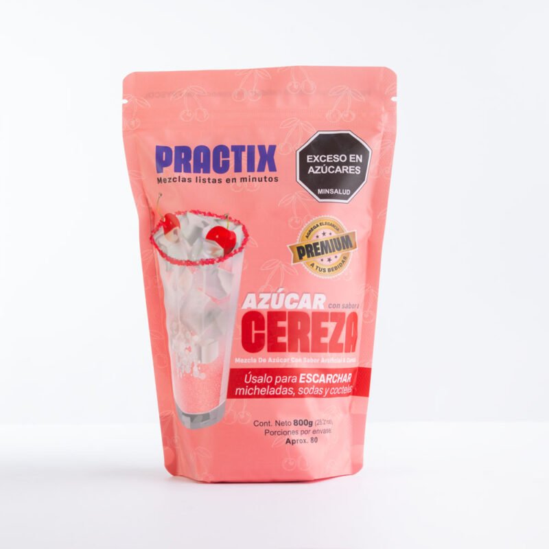 Empaque Azúcar cereza 800 gramos