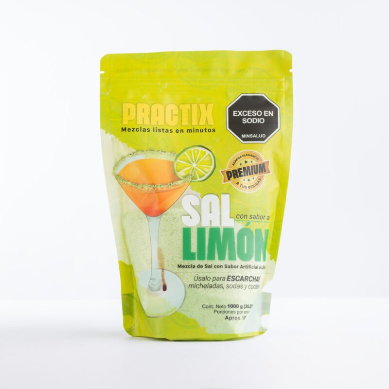 Empaque sal sabor limón 1000 gramos